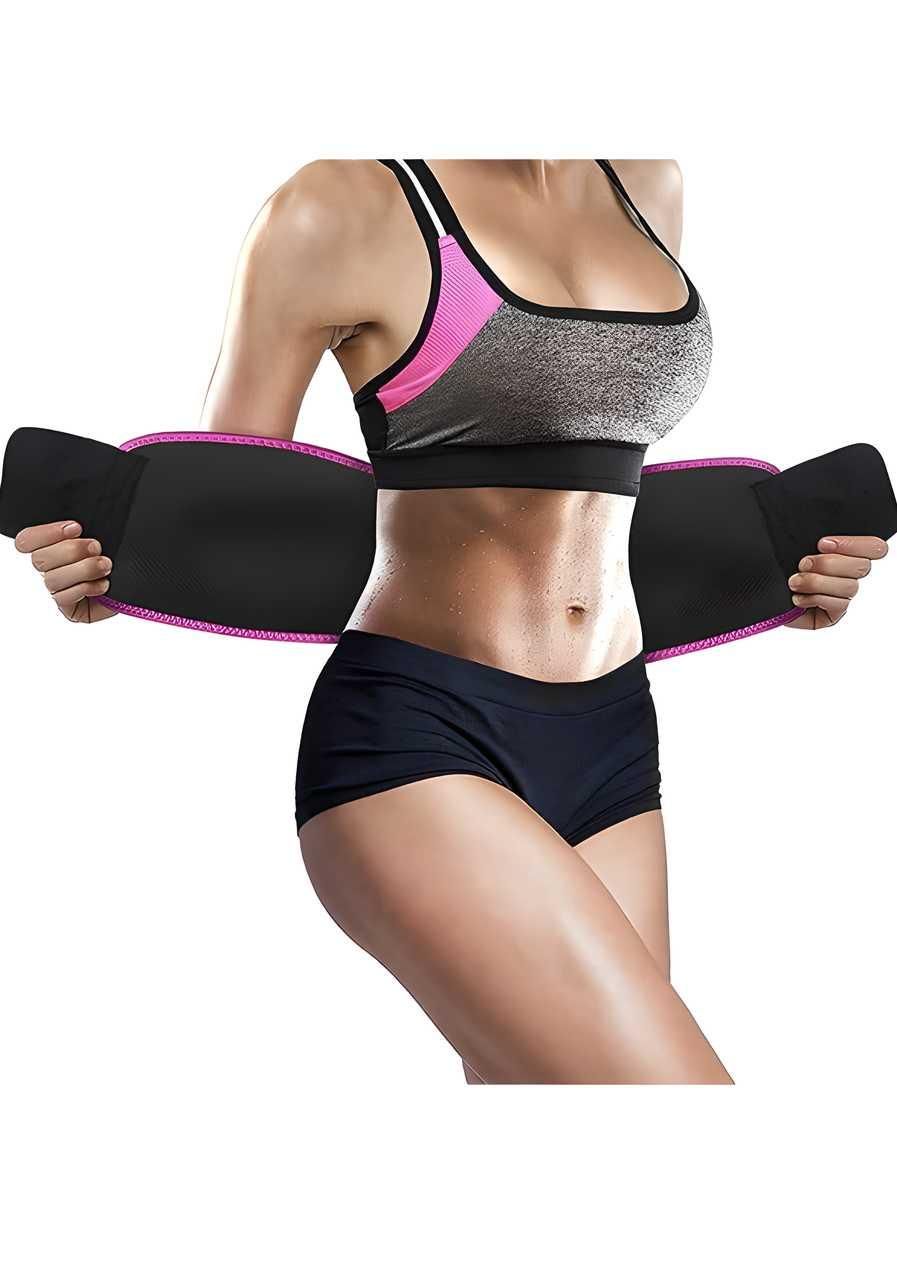 Premium Sweat Waist Trainer Belt – Adjustable Slimming &amp; Workout Support